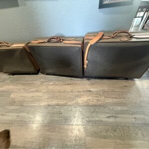 Classic Brown Leather Travel Bags